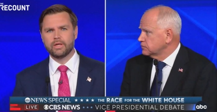 Viewers Have Spoken: ‘Clear Winner’ In Vance-Walz Debate