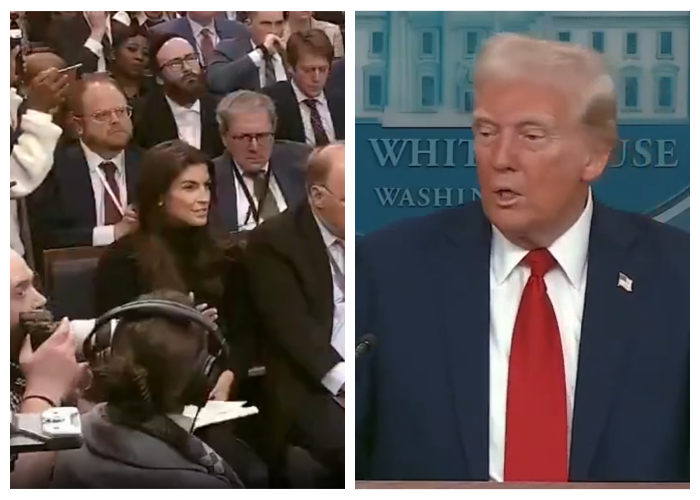 Trump Rails At CNN’s Kaitlin Collins During Air Tragedy Briefing: ‘Not A Smart Question’