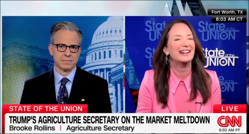 CNN’s Tapper Called Out By Trump Official Over Claim He’s ‘Not On The Left’