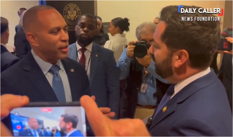 GLORIOUS: GOP Lawmaker Hands Hakeem Jeffries His Rear End In the Halls Of Congress