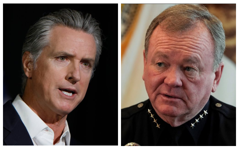 LAPD Chief Tells Newsom Where He Can Stick His New Anti-ICE Law