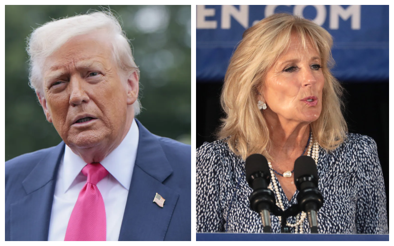 Trump Torches ‘Bad Wife’ Jill Biden After She Failed to Help Joe During Debate Disaster