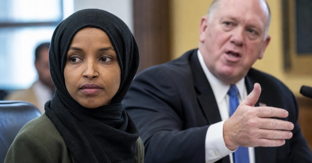 DHS Investigating Ilhan Omar Over Immigration Fraud Allegations, Homan Confirms
