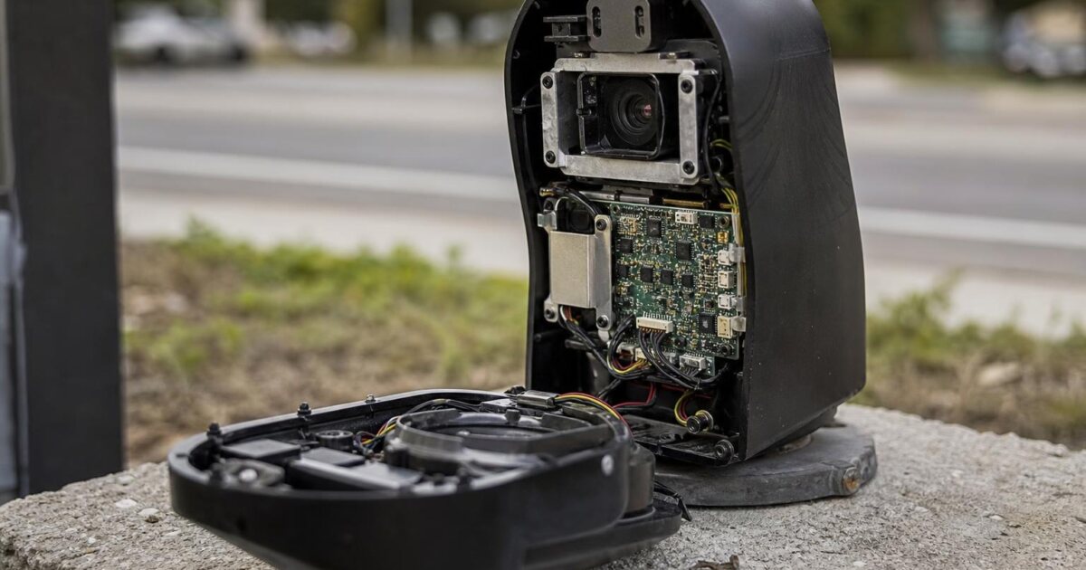 Flock Camera Teardown Reveals Software That Tracks People, Not Just Plates