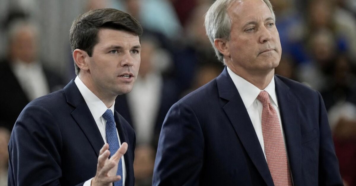 James Talarico Leads Ken Paxton by 6 Points in Texas Senate Race, Poll Shows