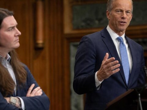 John Thune's Victory Lap Post Draws 10,500 Replies and a Community Note