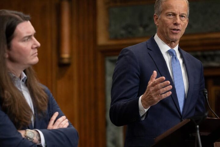John Thune's Victory Lap Post Draws 10,500 Replies and a Community Note