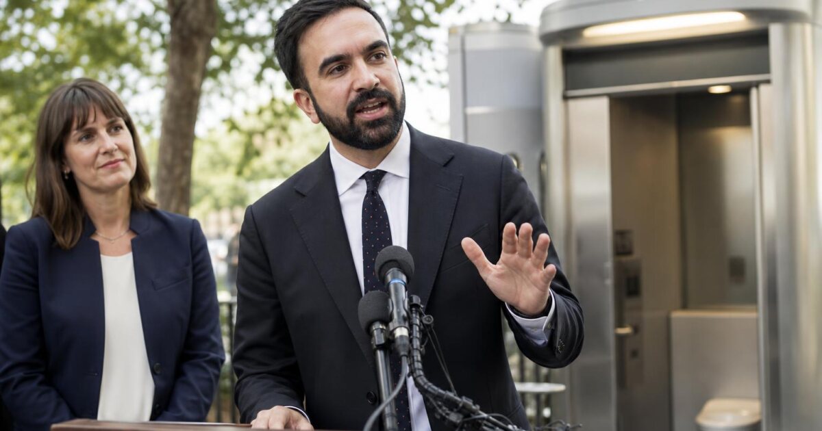 NYC Mayor Zohran Mamdani Launches $4M Public Restrooms That Auto-Open After 10 Minutes
