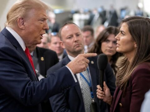 Trump Confronts Kaitlan Collins at UN: 'You Should Not Be Here!'