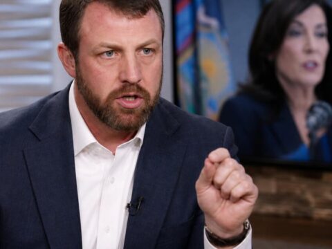 DHS Chief Mullin Destroys Kathy Hochul for Defending Career Criminal With 11 Charges