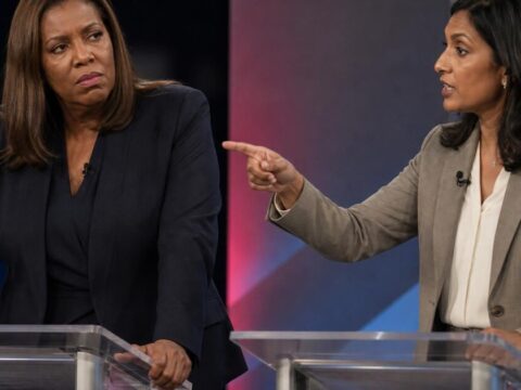 Saritha Komatireddy Hammers Letitia James on Crime, Antisemitism in NY Debate