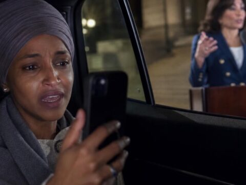 Teary Ilhan Omar Posts TikTok From Car Begging for Cash While Feds Close In