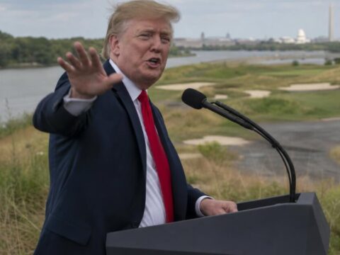 Trump Announces DC Golf Course Closure, Dares 'Biden Judge' Reyes to Stop Him