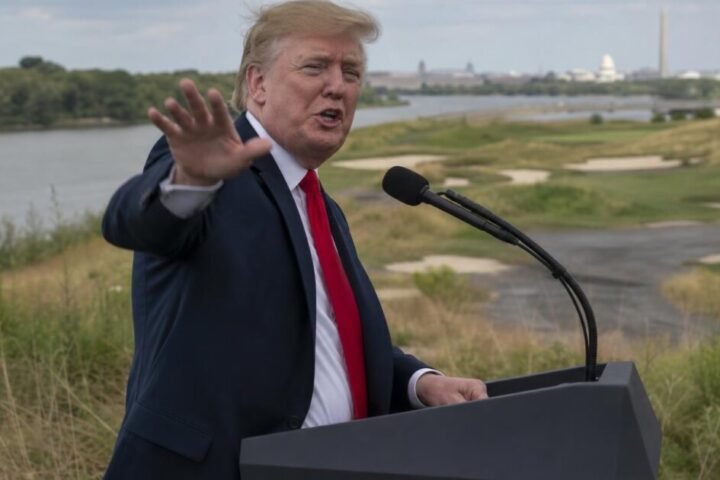 Trump Announces DC Golf Course Closure, Dares 'Biden Judge' Reyes to Stop Him