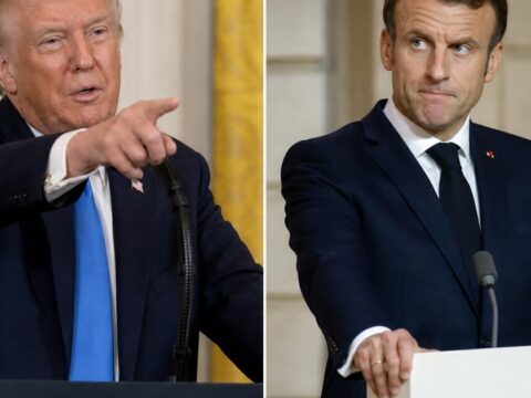 Trump Watches France Burn and Says Exactly What Macron Won't