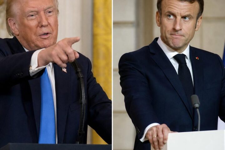Trump Watches France Burn and Says Exactly What Macron Won't