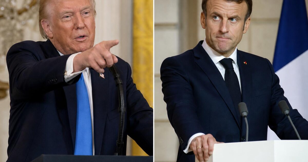 Trump Watches France Burn and Says Exactly What Macron Won't