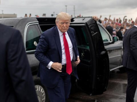 Trump's Beast Hits 98 mph to Reach Oklahoma Rally After Weather Blocks Flight