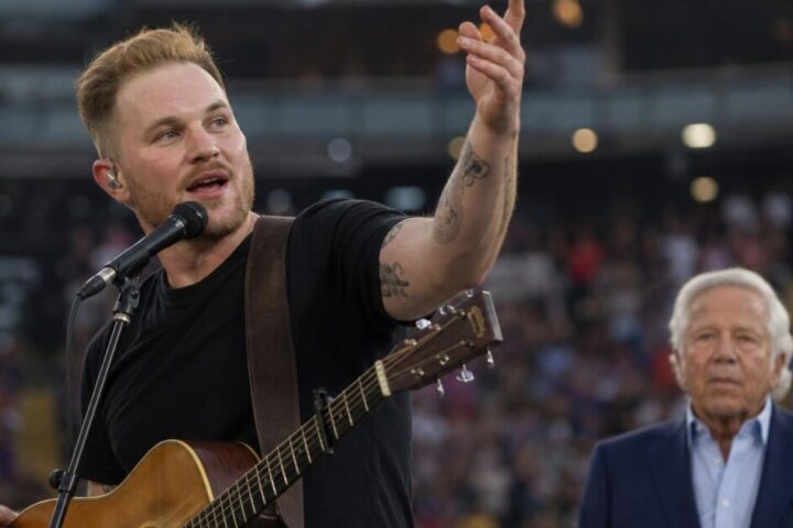 Zach Bryan Wore a 'Free Palestine' Shirt at Gillette Stadium and Broke an Attendance Record